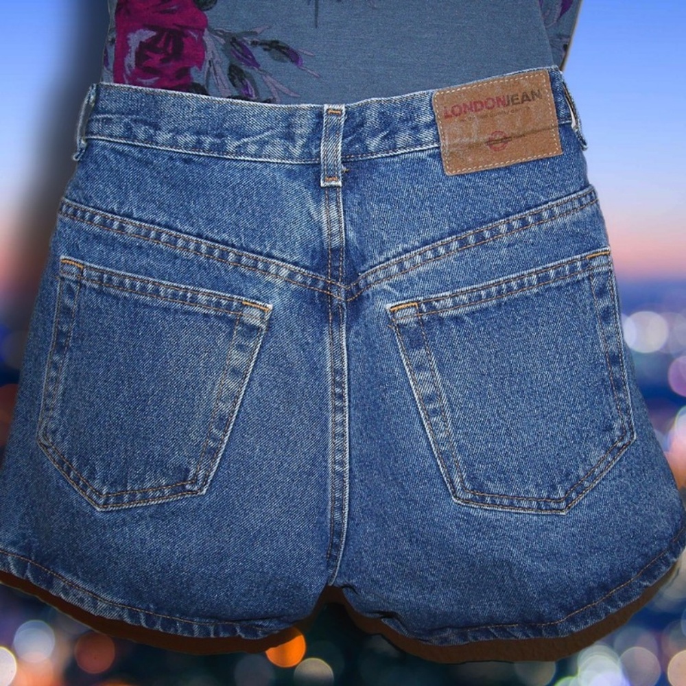 Vintage High Waisted Jean Shorts